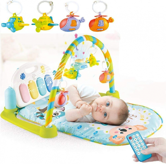 Salteluta bebe Pian, cu proiector si telecomanda [1]