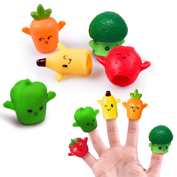 Set 5 Marionete Legume pentru Degete [4]