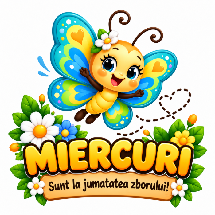 Set 5 tricouri baieti Grupa Fluturasilor – Luni-Vineri, cu mesaje haioase - Copie [4]