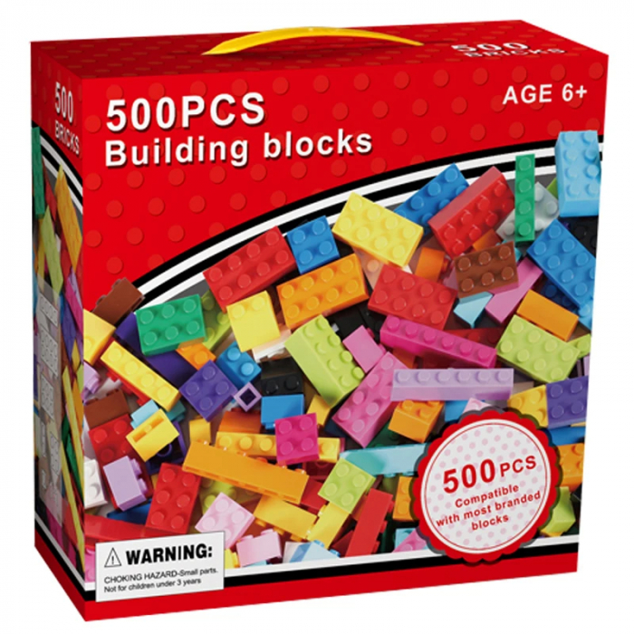 Set 500 de Piese Constructie Compatibile LEGO [1]