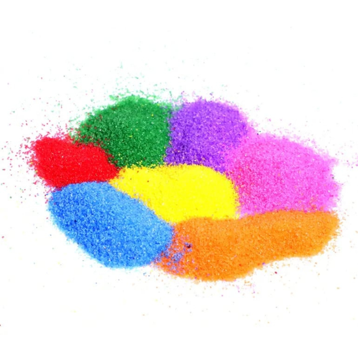 Set Activitati Creative cu Nisip Colorat pentru Copii – 10 Planse, 9 Culori [4]