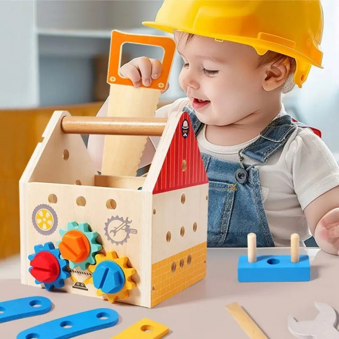 Set Atelier de Mesterit din Lemn pentru Copii [1]