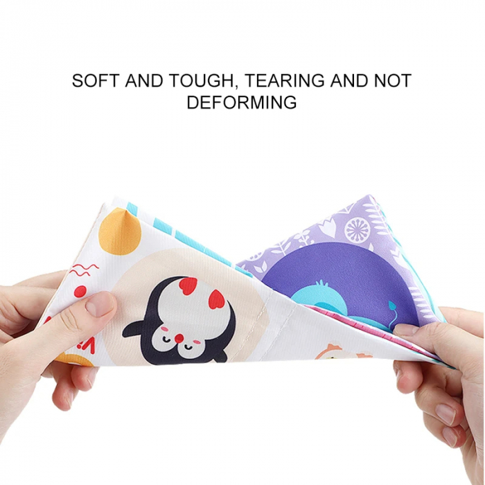 Set Carti Educative din Material Textil pentru Dezvoltarea Simturilor [2]