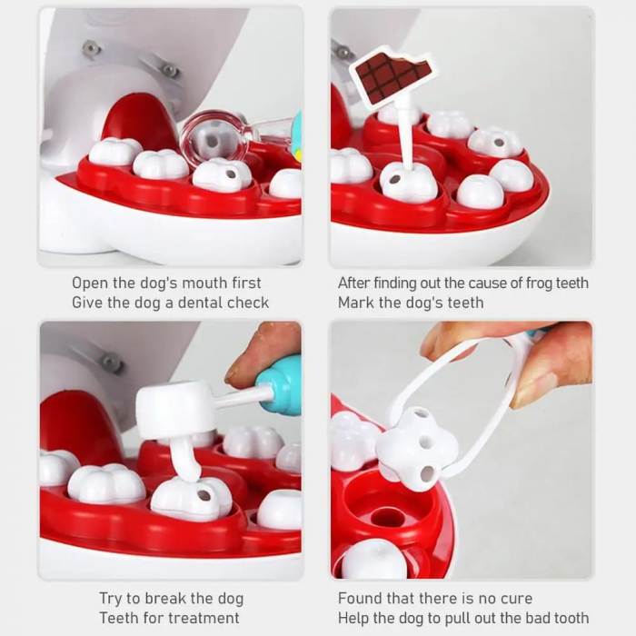 Set Educativ Dentar pentru Copii - SetDentist pentru Animale, 17 Piese, 3+ Ani [7]