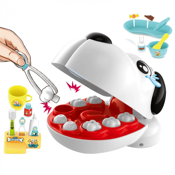 Set Educativ Dentar pentru Copii - SetDentist pentru Animale, 17 Piese, 3+ Ani [1]