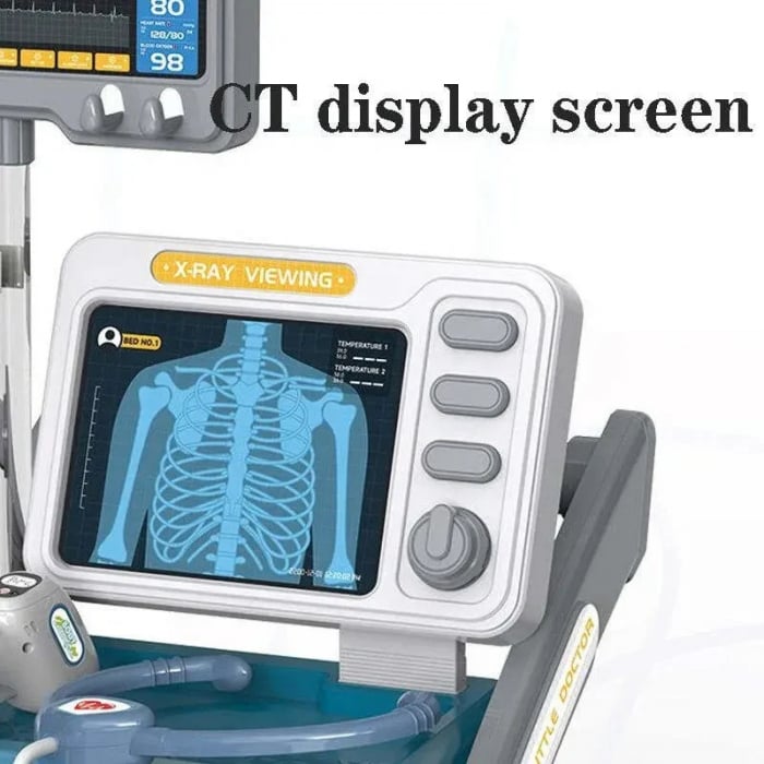 Set Jucarie Doctor Copii cu Ecran X-Ray si EKG, Set Medical Educativ pentru Micii Exploratori [2]