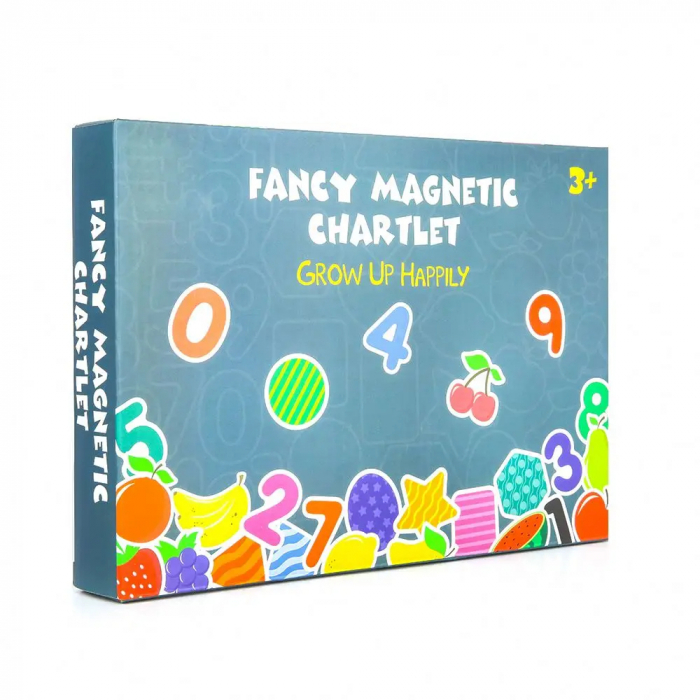 Set Magnetic Educativ pentru Copii - Fructe si Forme, 3+ [4]