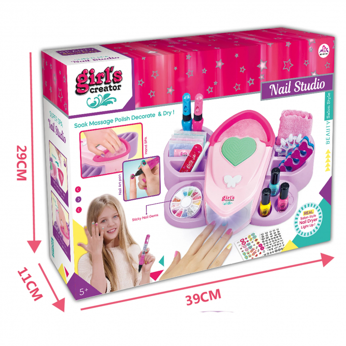 Set Manichiura Super Spa Nail Studio pentru Fetite [3]
