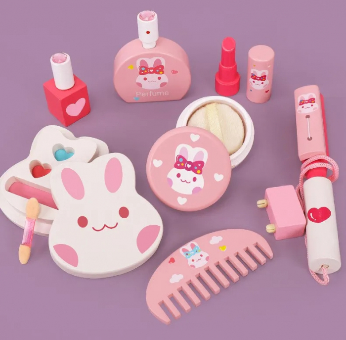 Set Masuta de Toaleta si Machiaj pentru Copii - Colectia Bunny Chic [2]