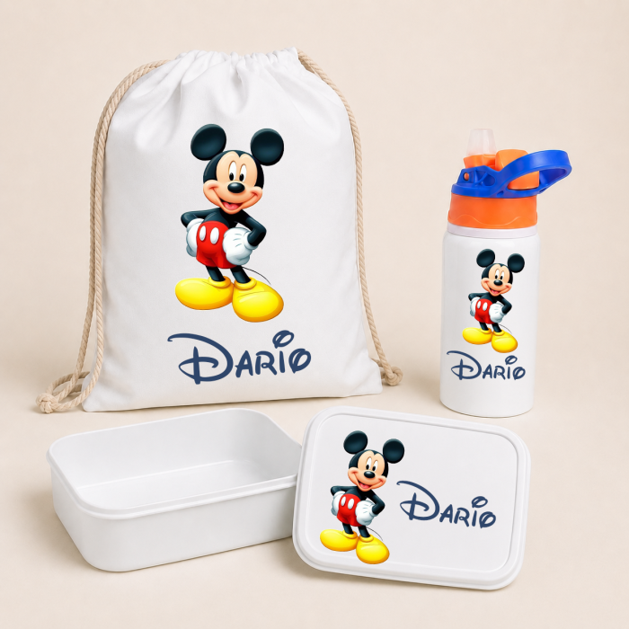 Set Personalizat pentru gradinita/cresa: Rucsac, Sticla si Caserola [2]