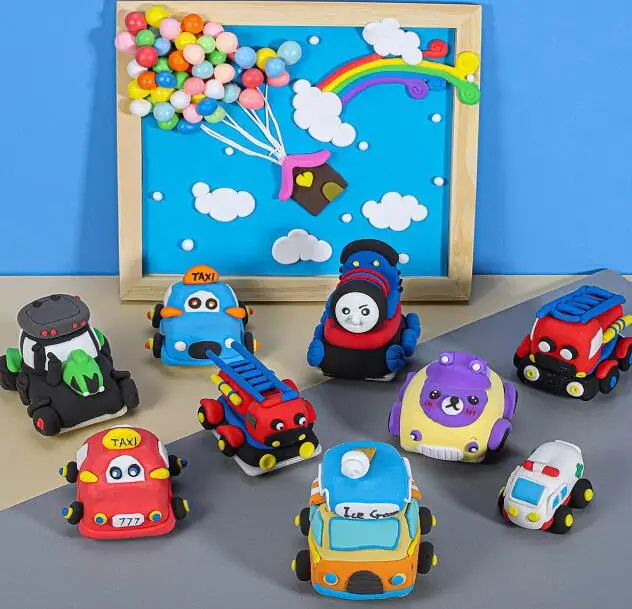 Set plastilina inteligenta Magic Clay – 12 culori [6]