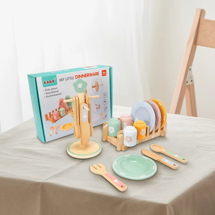 Set Vesela de Jucarie din Lemn – Kaby [8]