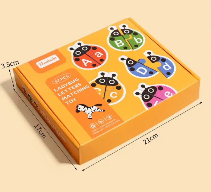 Start in Lumea Literelor – Puzzle Alfabet de Asociere cu 52 Piese 3+ [5]