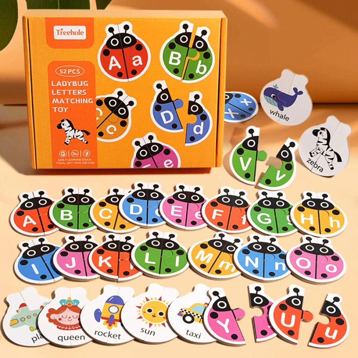 Start in Lumea Literelor – Puzzle Alfabet de Asociere cu 52 Piese 3+ [3]