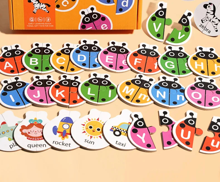 Start in Lumea Literelor – Puzzle Alfabet de Asociere cu 52 Piese 3+ [6]