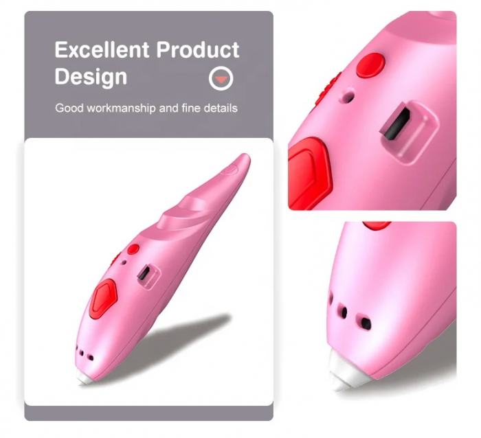 Stilou 3D Magic Pen Roz [6]
