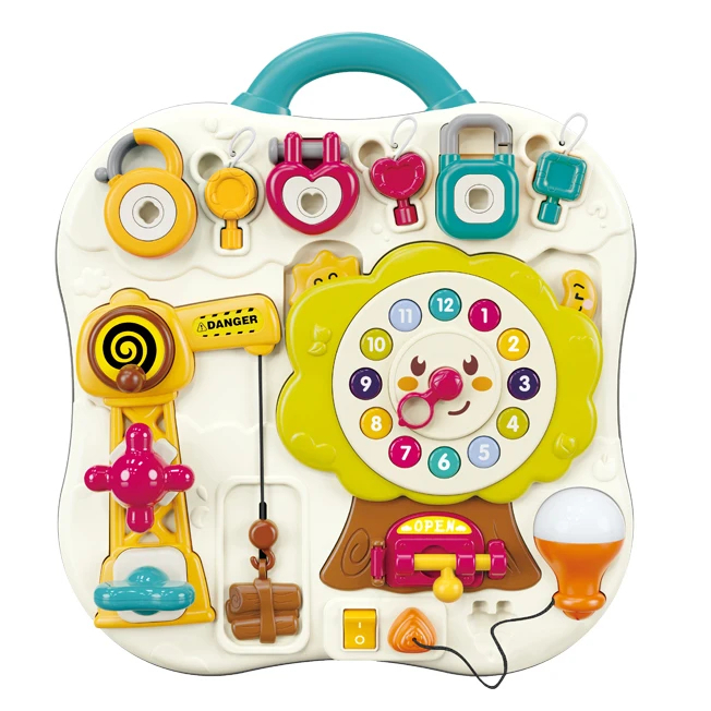 Tabla senzoriala interactiva - Busy Board pentru dezvoltare si explorare [5]