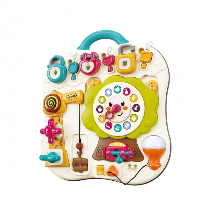 Tabla senzoriala interactiva - Busy Board pentru dezvoltare si explorare [4]