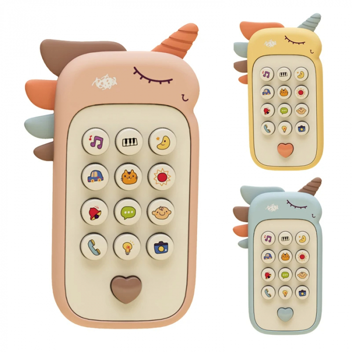 Telefon Unicorn Interactiv pentru Bebelusi [2]