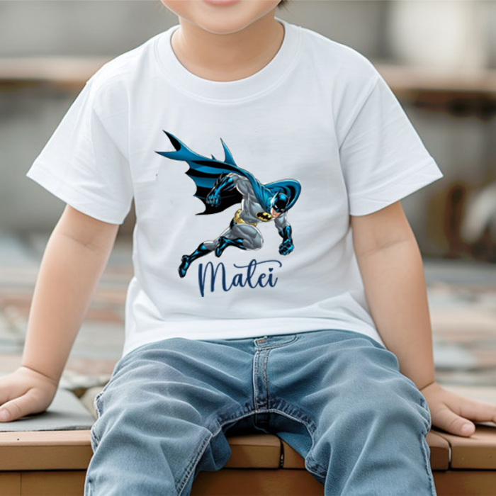 Tricou copii Batman Personalizat cu nume [1]