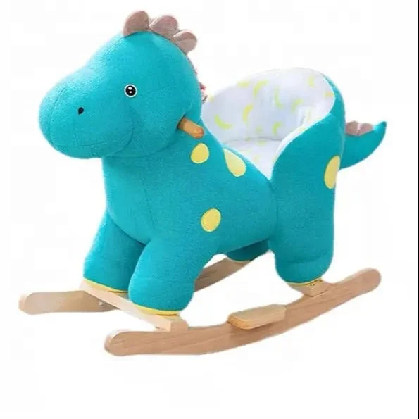 Balansoar Dinozaur Albastru pentru Copii 2 Ani+ [2]