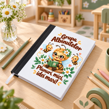 Grupa albinutelor - Agenda A5 pentru educatoare Grupa Albinutelor – „Planuri mici, idei mari!”