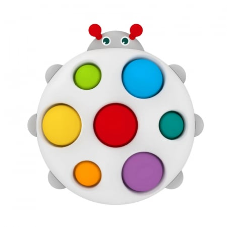 Jucarii educative si creative - Buburuza Colorata - Jucarie Senoriala pentru Bebelusi