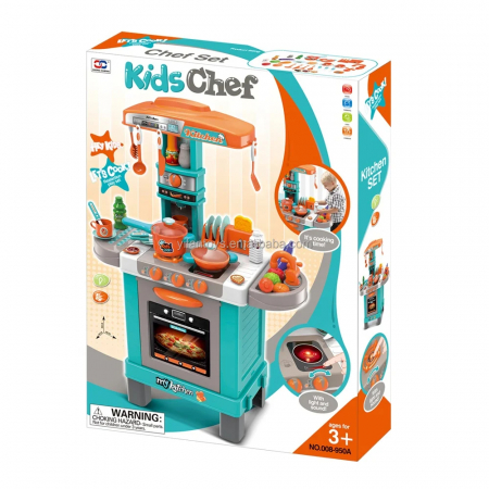 Bucatarie de Jucarie Kids Chef cu Lumini si Sunete [1]
