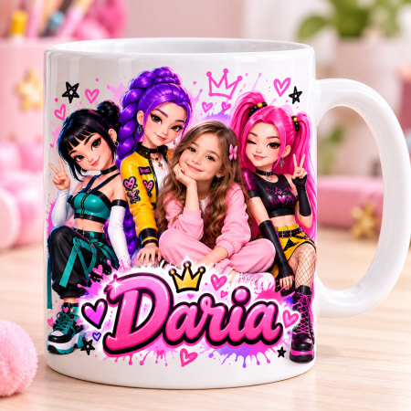 Produse personalizate - Cana Huntrix personalizata cu nume