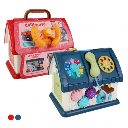 Jucarii educative si creative - Casuta Interactiva Multifunctionala