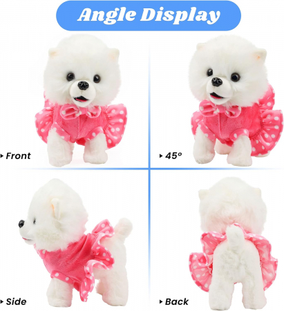 Catel interactiv cu lesa, alb [1]