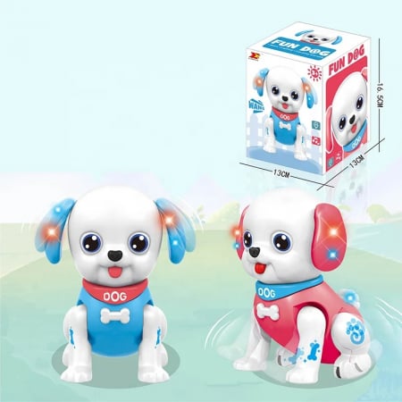 Jucarii copii - Catelus interactiv pentru copii cu lumini si sunete