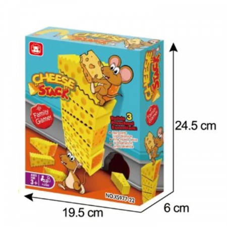 Cheese Stack - Joc Interactiv de Echilibru si Indemanare pentru Copii [2]