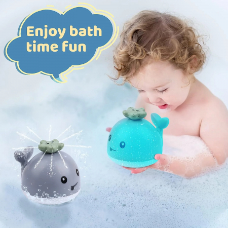 Jucarie de Baie Balena cu 4 accesorii [5]