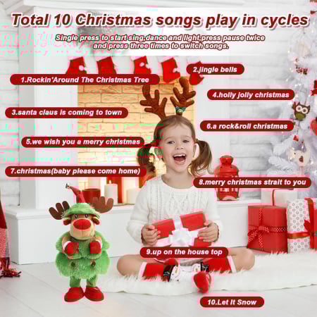 Jucarie interactiva Ren dansator [4]