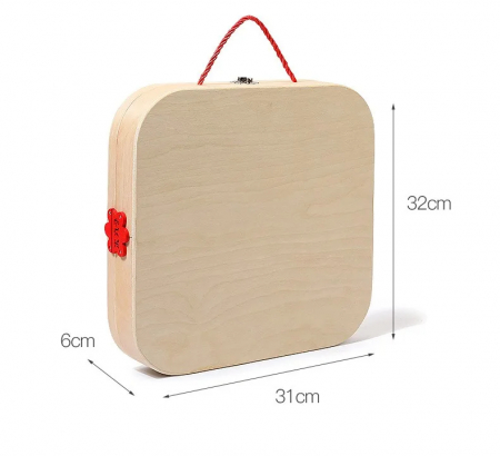 Kit de Asamblare Educativ Montessori - Jucarie din Lemn pentru Motricitate si Creativitate [3]