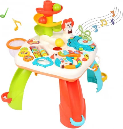 Centre activitati - Masa Interactiva Muzicala pentru Bebelusi - Centru de Activitati cu Lumin
