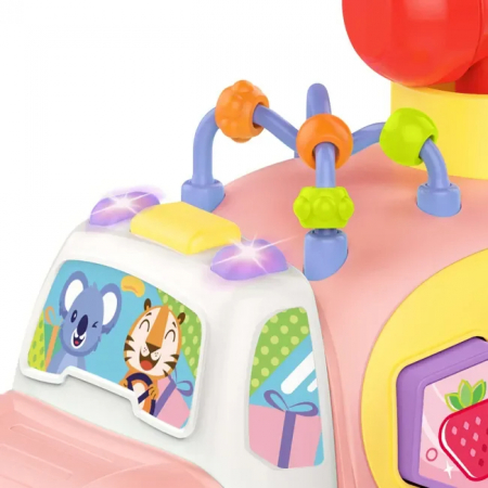 Masinuta Bebe pentru Sortat Forme - Jucarie Educativa Interactiva [5]