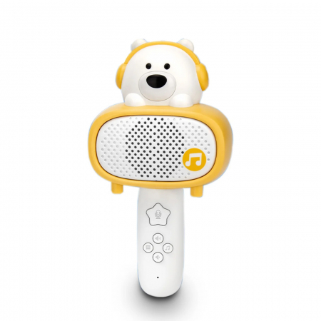 Microfon interactiv pentru copii - Ursulet Muzical cu Functie Bluetooth [3]