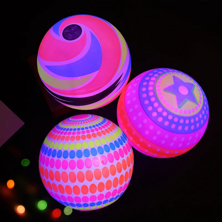 Minge gonflabila fluorescenta