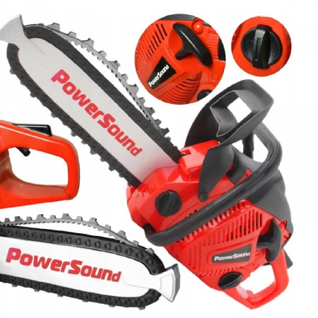 Jucarii copii - Motoferastrau de Jucarie PowerSound cu Sunete Realiste si Elemente Interactive