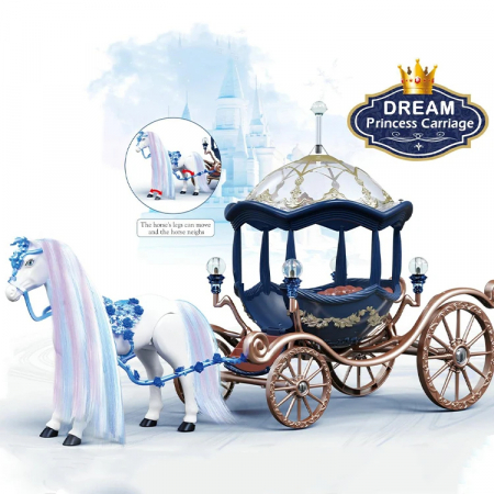 Papusa si Caleasca Magica cu Lumini si Sunete [2]