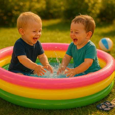 Accesorii - Piscina gonflabila pentru copii Rainbow