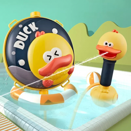 Colace, piscine si accesorii - Pistol de Apa Ratusca cu Rezervor Ghiozdanel