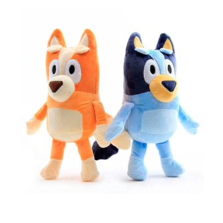 Varsta - Plus Bluey si Bingo 40 cm - jucarii de plus moi pentru copii