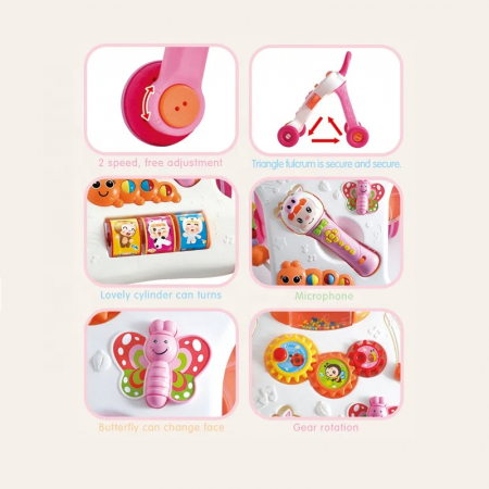 Premergator Interactiv cu Activitati si Muzica Youleen ROZ [1]