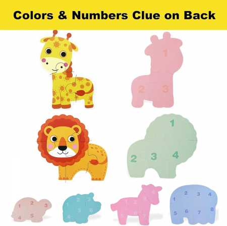 Puzzle Animale Salbatice - 33  Piese Mari [3]