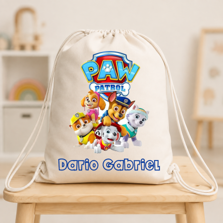 Rucsacuri si saculeti personalizati - Rucsac personalizat cu Paw Patrol