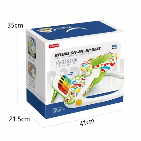 Scaun de activitati 3 in 1 pentru bebelusi cu pian muzical si lumini [1]