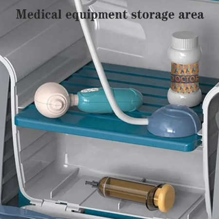 Set Jucarie Doctor Copii cu Ecran X-Ray si EKG, Set Medical Educativ pentru Micii Exploratori [3]